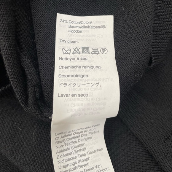 J. Crew Sweater with Lace Collar • Black • Size XS - Picture 8 of 8